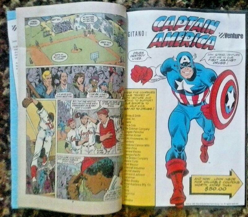Captain America Goes to War Against Drugs