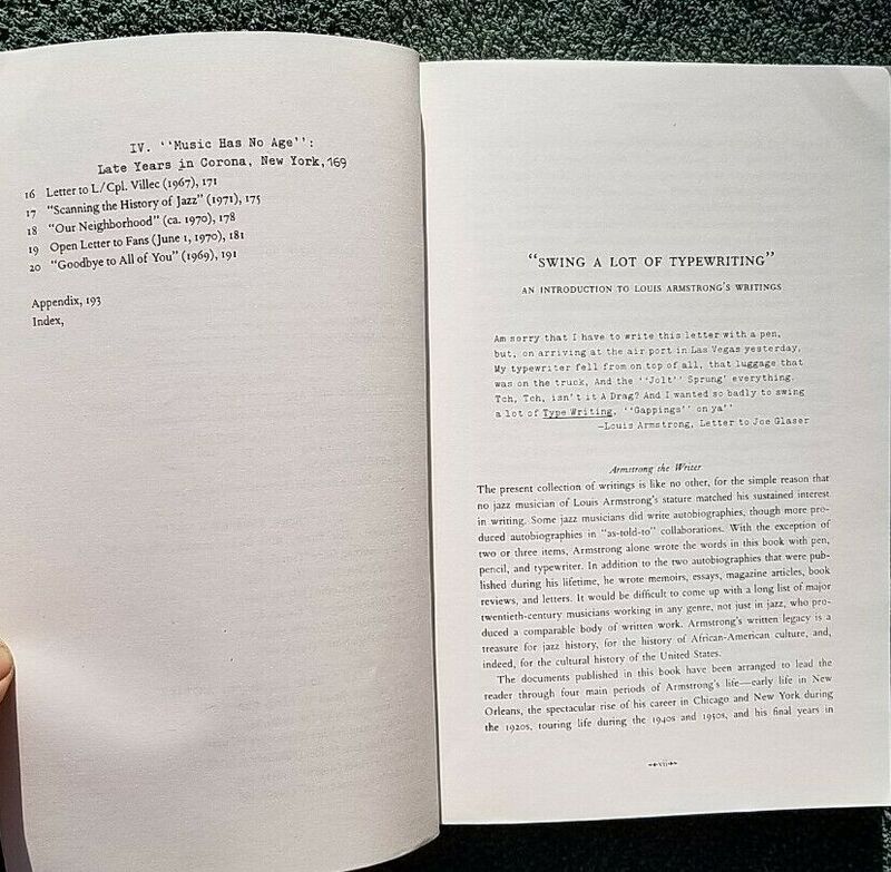 Louis Armstrong, In His Own Words